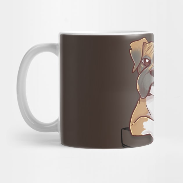 Pocket Cute Boxer Dog by TechraPockets